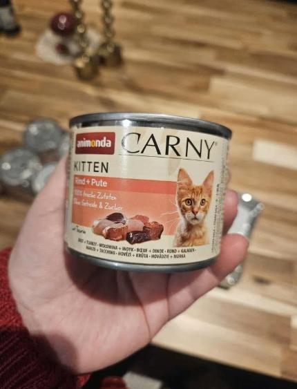 Animonda Carny Kitten natvoer 10 blikken, Dieren en Toebehoren, Dierenvoeding, Ophalen, Kat