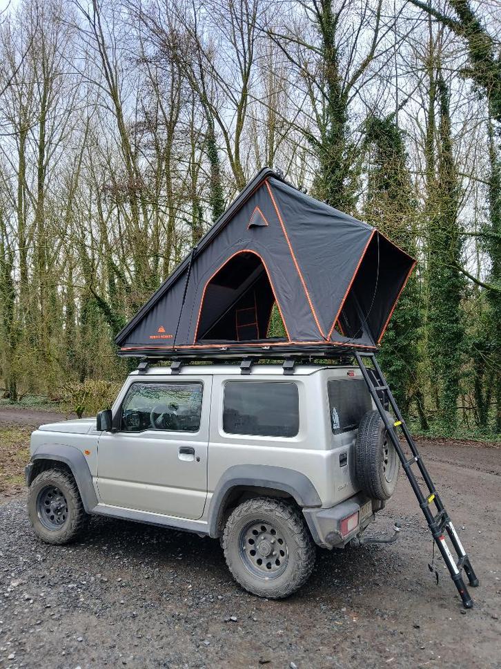 Tente de toit Hardshell Alu, Caravanes & Camping, Tentes, jusqu'à 2, Neuf, Enlèvement