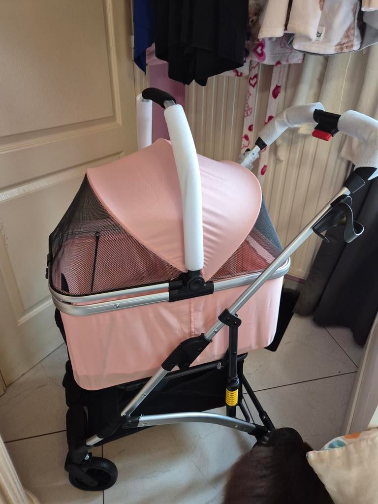 Super mooie roze hondenbuggy NIEUW, Dieren en Toebehoren, Ophalen, Nieuw