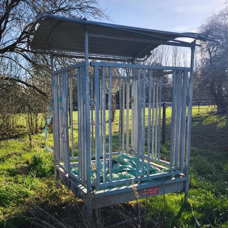 Hooiruif voor grote ronde balen voordroog, Dieren en Toebehoren, Paarden en Pony's | Overige Paardenspullen, Ophalen