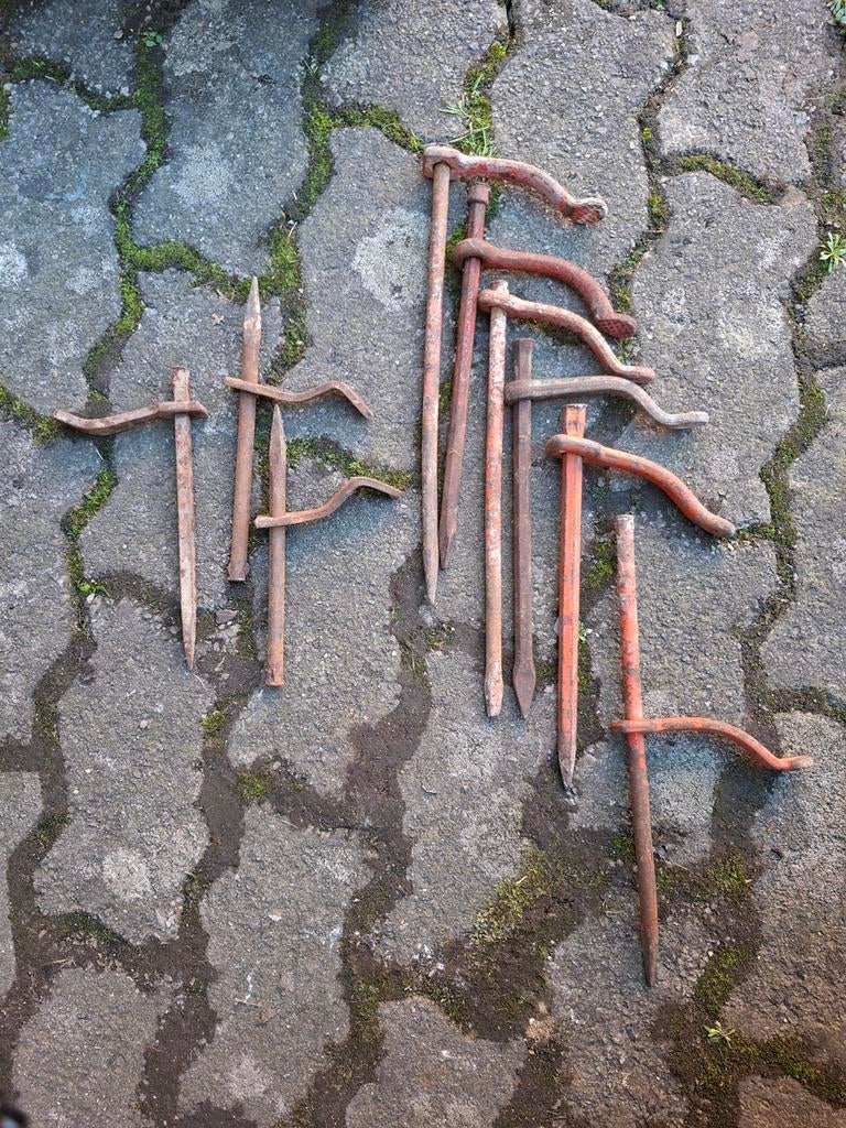 Lot de 9 chevillettes de maçon, Bricolage & Construction, Enlèvement ou Envoi