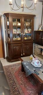 Klassieke vitrinekast, Huis en Inrichting, Ophalen, Met deur(en), 100 tot 150 cm, 200 cm of meer