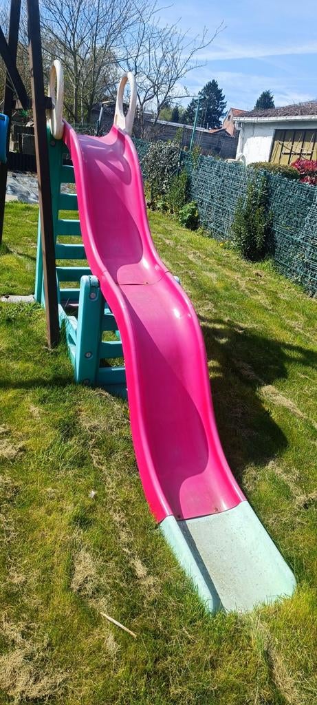 Toboggan à donner, Ophalen, Glijbaan