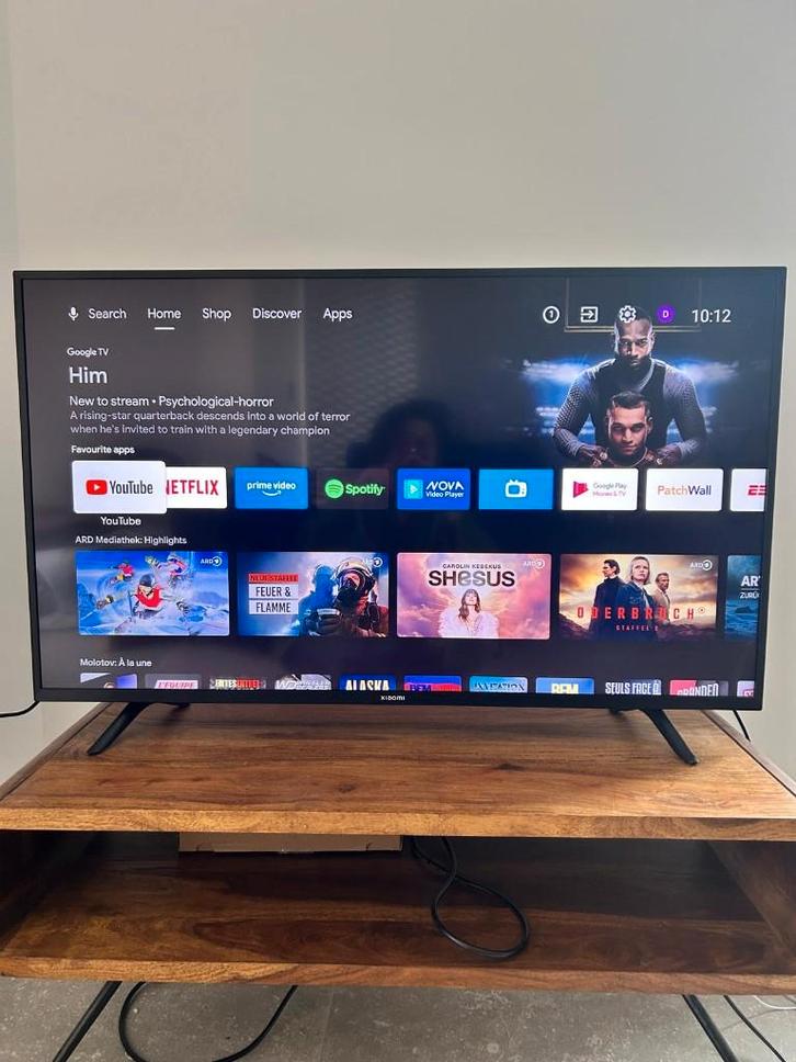 Xiaomi Smart TV 43'', TV, Hi-fi & Vidéo, Télévisions, Comme neuf, LED, 80 à 100 cm, 4k (UHD), Autres marques, Smart TV, Enlèvement