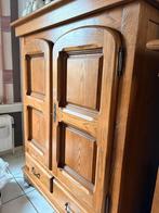 Eiken eetkamer met kasten, Ophalen, Eikenhout