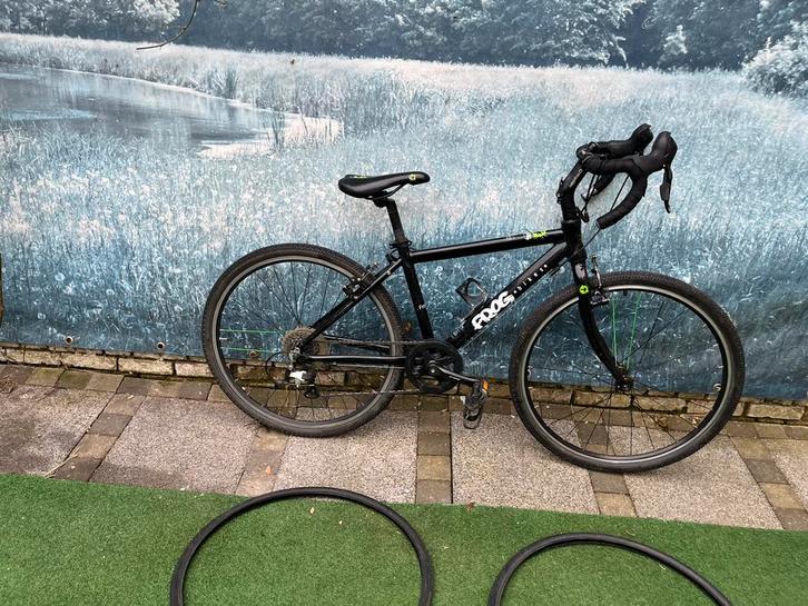 Kinder racefiets 24 inch Frog Road 67, Fietsen en Brommers, Fietsen | Racefietsen, Zo goed als nieuw, Meer dan 20 versnellingen