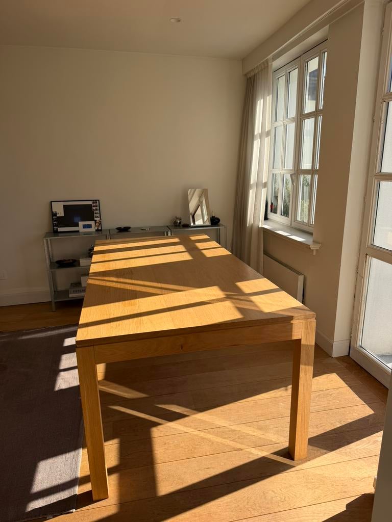 Eik hout tafel 200/100, Ophalen