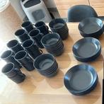 Ikea DINERA - Volledig servies (89 st), Maison & Meubles, Comme neuf, Céramique, Enlèvement, Uni