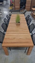 Jardinico Tecca tafel 280 cm – showroomkorting -50%, Enlèvement, Neuf, Rectangulaire, Bois de teck