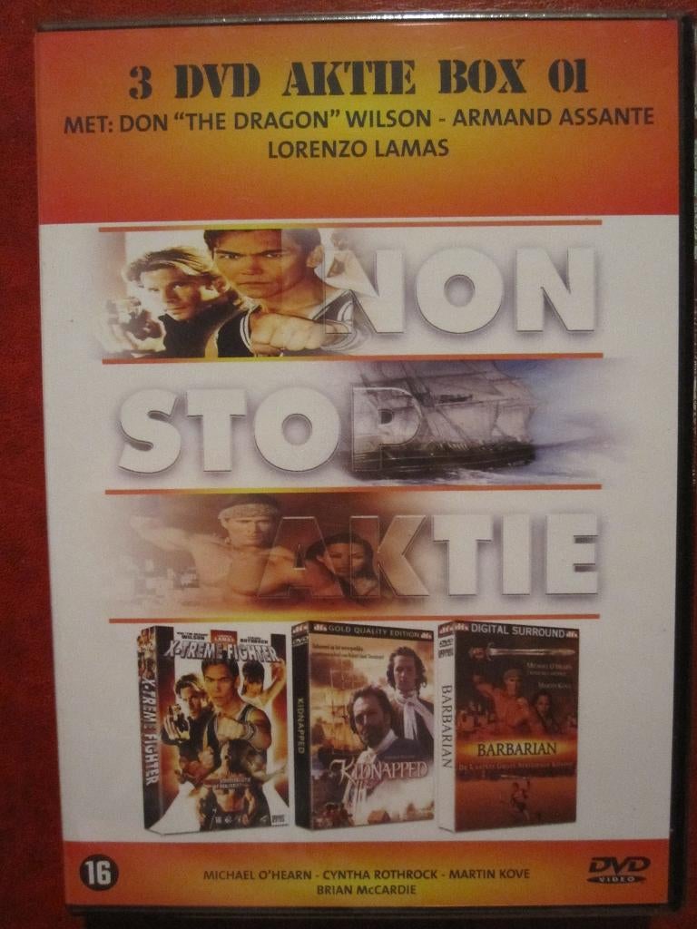 3 DVD Aktie Box 01 (3 films sur 3 disques) neufs dans la boî, CD & DVD, DVD | Action, Action, Enlèvement ou Envoi, Coffret, À partir de 16 ans