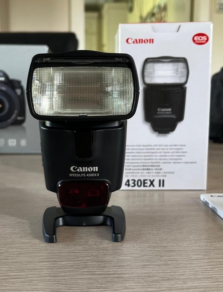 Flash Canon Speedlite 430EX II, Enlèvement ou Envoi, Comme neuf, Canon, Inclinable
