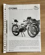 Map met documentatie Cycmo  bromfietsen / Brommers, Fietsen en Brommers, Verzenden, Zo goed als nieuw