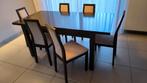 table, 6 chaises, commode, miroir: brun foncé, Enlèvement, Utilisé, Moderne, 4 à 6 chaises