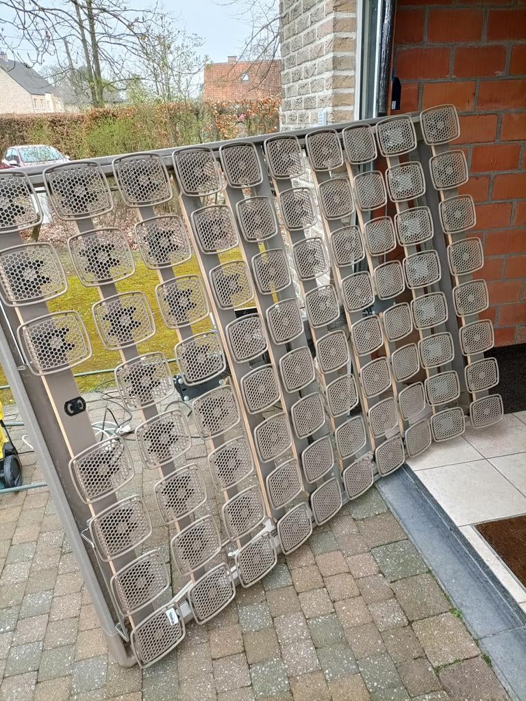 Tempur schotel lattenbodem, gratis afhalen, Huis en Inrichting, Ophalen, Gebruikt, 210 cm, Tweepersoons