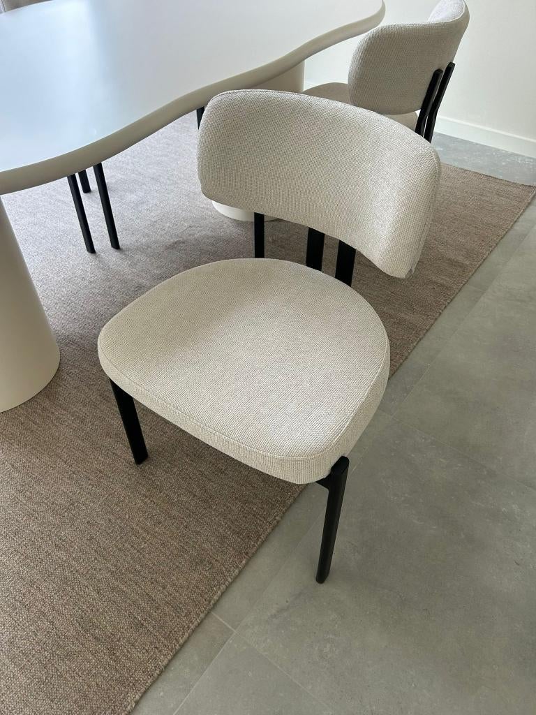 Design eetkamerstoelen, Huis en Inrichting, Ophalen, Overige kleuren, Scandinavisch, Zo goed als nieuw