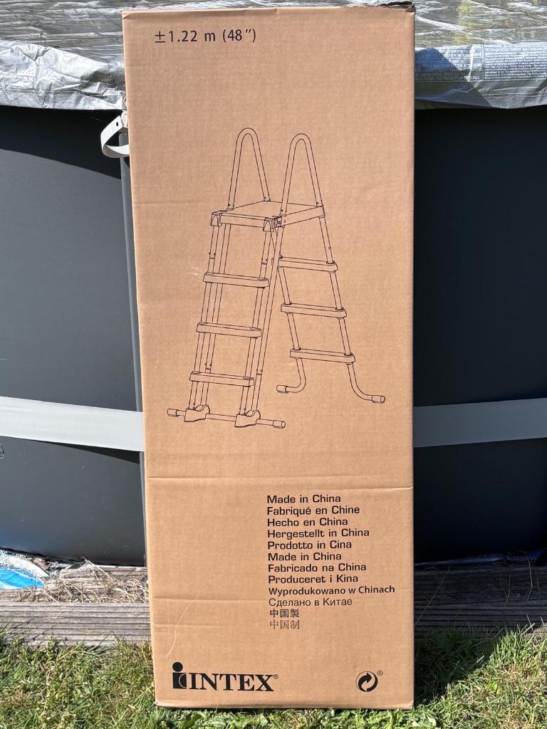 Zwembadladder ladder  zwembad intex, Tuin en Terras, Zwembad-toebehoren, Ophalen, Nieuw, Ladder
