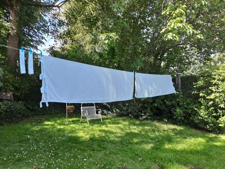 rideaux de verre bleu clair, Maison & Meubles, Ameublement | Rideaux & Stores à lamelles, Utilisé, 200 cm ou plus, 100 à 150 cm