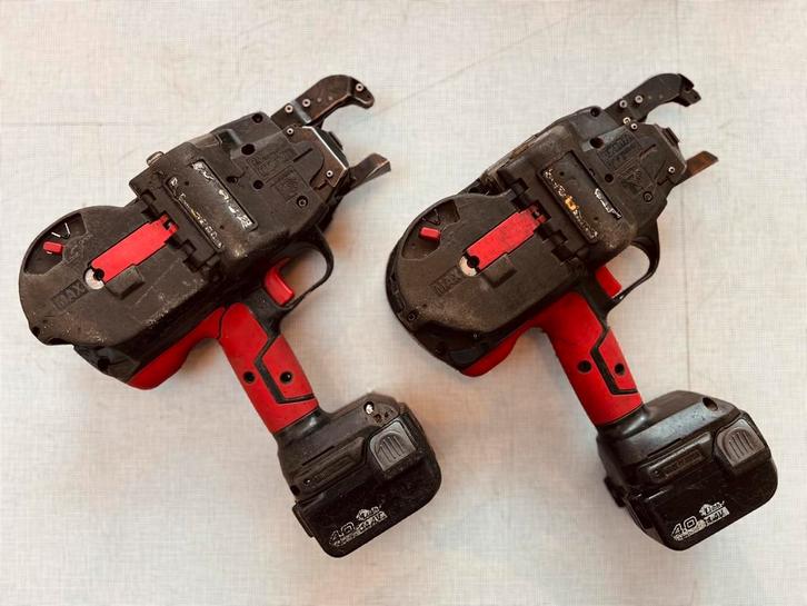 Vlechtmachines MAX RB398S (2x), Bricolage & Construction, Outillage | Autres Machines, Utilisé, Enlèvement