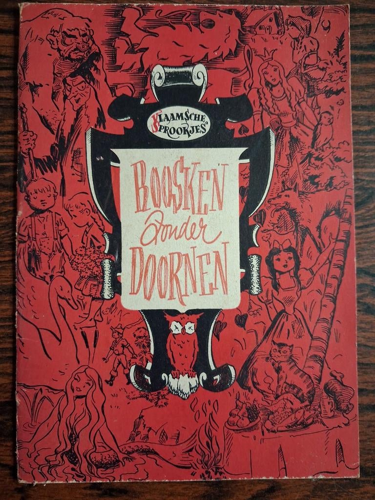 Roosken zonder doornen (Vlaamsche sprookjes), Antiek en Kunst, Antiek | Boeken en Manuscripten, Ophalen of Verzenden