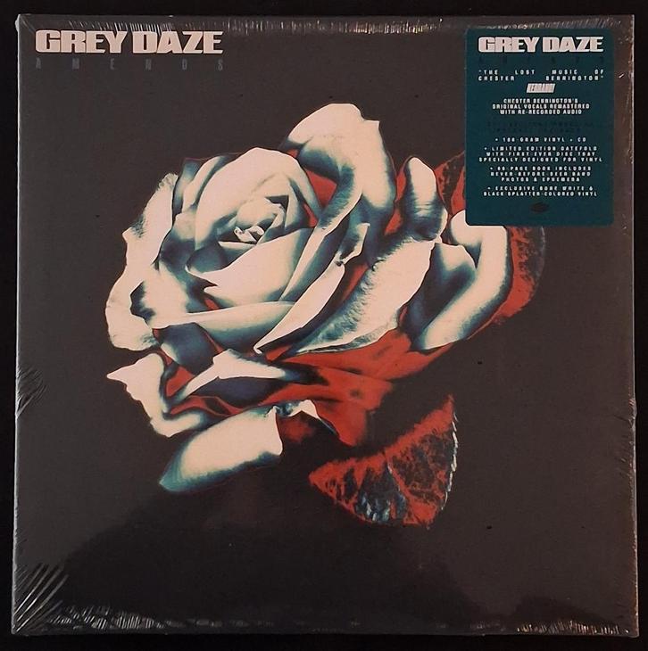 LP + CD Box Set Grey Daze ‎- Amends (Deluxe - Splatter Vinyl, CD & DVD, Vinyles | Hardrock & Metal, Neuf, dans son emballage, Enlèvement ou Envoi