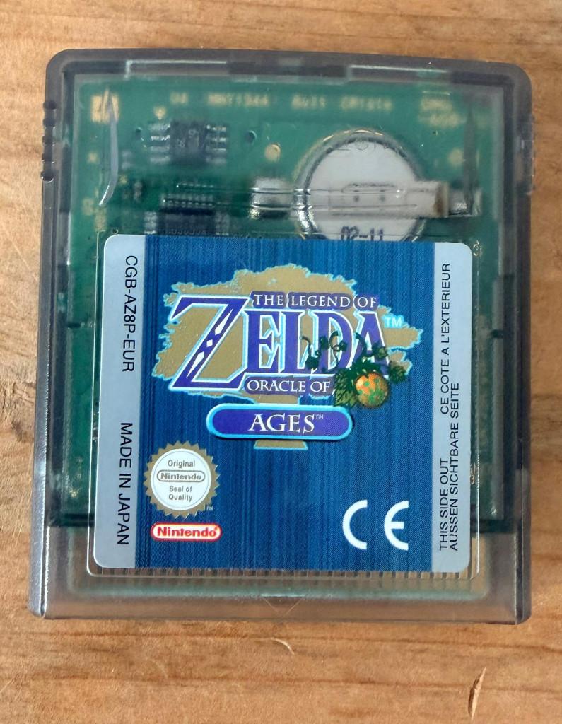 The Legend Of Zelda Oracle Of Ages Gameboy Color, Consoles de jeu & Jeux vidéo, Jeux | Nintendo Game Boy, Enlèvement ou Envoi
