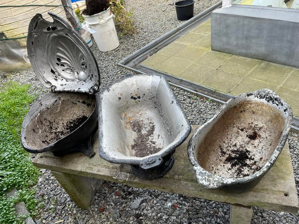 Bacs à charbon ancien, Ophalen