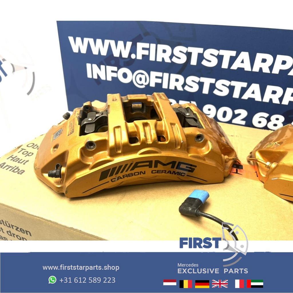 KERAMIK REMKLAUW W205 C205 C63 W213 E63 W218 CLS63 W190 GT63, Gebruikt, -, Ophalen of Verzenden, -