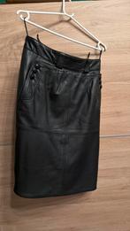 Echt lederen Rok maat 42, Vêtements | Femmes, Jupes, Enlèvement ou Envoi, Comme neuf, Taille 42/44 (L), Noir