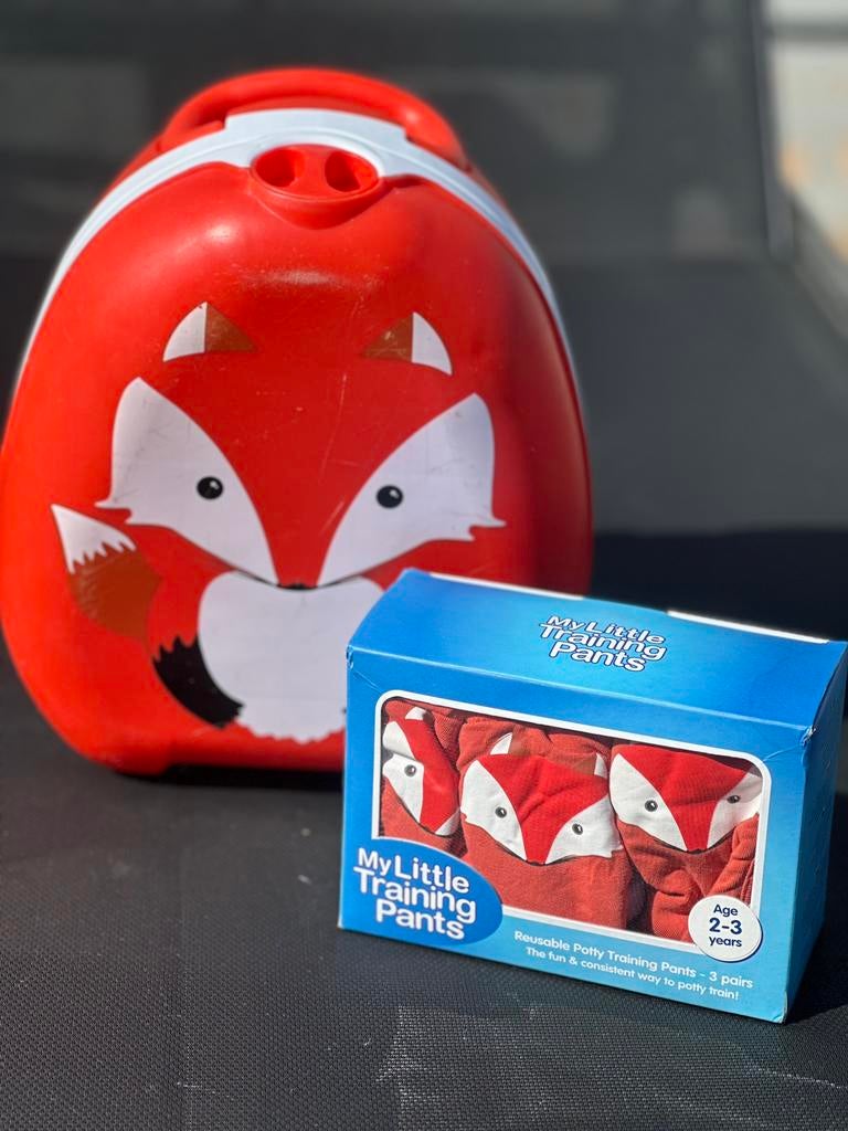 My Carry Potty + 3x My Little Training Pants, Ophalen, Gebruikt