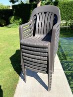 Tuinstoelen, Tuin en Terras, Ophalen, Gebruikt, Plastic, Stapelbaar