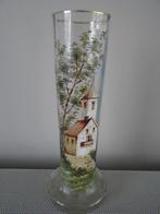 Vase en opaline peint à la main 31,5 cm, Enlèvement ou Envoi