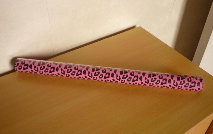 Roze luipaard kaftpapier inpakpapier cadeaupapier, Diversen, Cadeaupapier, Ophalen of Verzenden