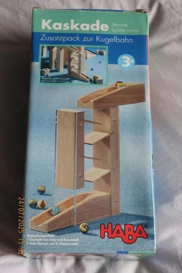 Haba jeux de billes dès 3ans- boite 1157 kASKADE_escalier so beschikbaar voor biedingen