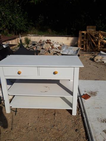 Gratis Commode wit, Enlèvement, Utilisé, Commode