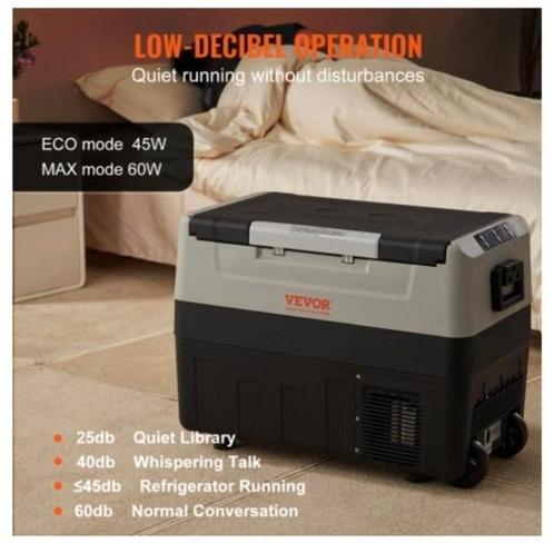Compressor koelbox vriezer 35 liter 12V-220V, Caravans en Kamperen, Koelboxen, Nieuw, Koelbox, Compressor, Ophalen