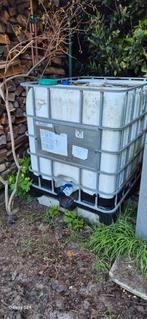 Ibc vat, Ophalen, Zo goed als nieuw, Met kraantje
