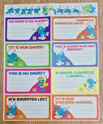 De Smurfen stickers BP jaren '70 schooletiketten Peyo, Ophalen of Verzenden, Smurfen, Zo goed als nieuw, Plaatje, Poster of Sticker