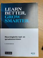 Neurologische taal en spraakstoornissen, Ophalen of Verzenden