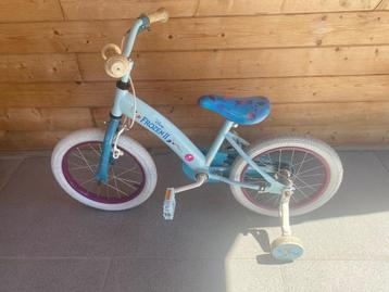 Kinder fiets, Fietsen en Brommers, Fietsen | Kinderfietsjes, Ophalen, Gebruikt, Zijwieltjes