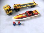 Lego City - speedboot transport - 4643, Kinderen en Baby's, Speelgoed | Duplo en Lego, Complete set, Gebruikt, Ophalen of Verzenden