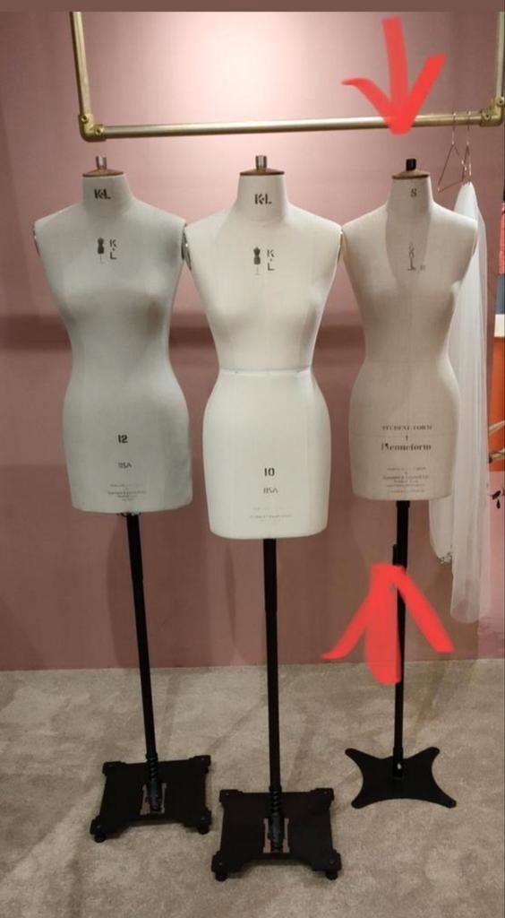 Professionele Kennett & Lindsell paspop maat 8 (maat 34)., Hobby en Vrije tijd, Naaien en Fournituren, Zo goed als nieuw, Paspop