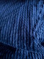 Couponsnijder van marineblauw corduroy, Ophalen, Blauw, 120 cm of meer, Katoen