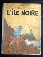 bd Tintin (L'île Noire) B1, Boeken, Stripverhalen, Eén stripboek, Ophalen of Verzenden, Gelezen, Hergé