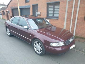 Audi S8 4.2 V8 QUATTRO 340ch (toit/palettes), Autos, Cuir, Achat, Toit ouvrant, Noir