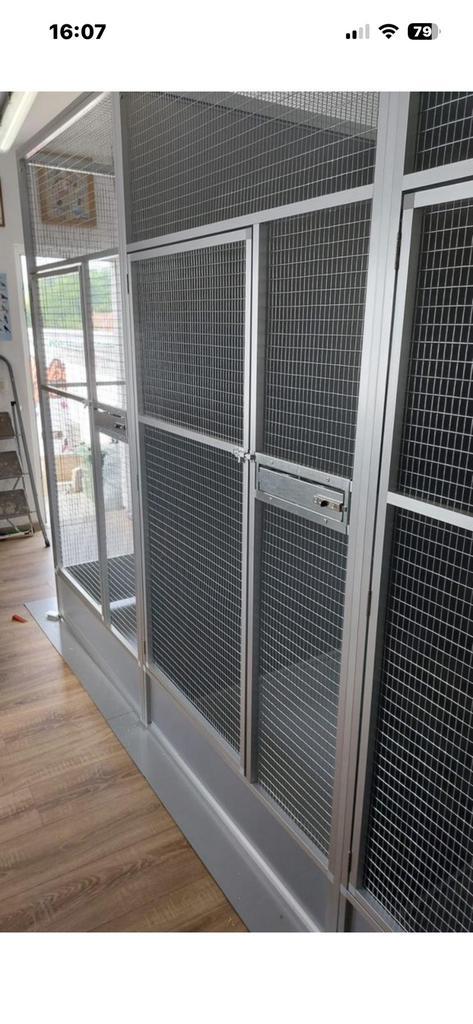 Grande voliere neuf jamais utiliser, Animaux & Accessoires, Oiseaux | Cages & Volières, Neuf, Volière, Aluminium, Enlèvement