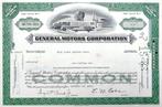 GENERAL MOTORS 1970, Postzegels en Munten, Aandelen en Waardepapieren, Ophalen of Verzenden, 1950 tot 1970, Certificaat van aandeel