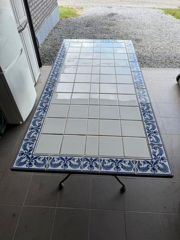 Table en fer forgé, Maison & Meubles, Tables | Tables de salon, 75 cm ou plus, 150 à 200 cm, Fer forgé, Enlèvement