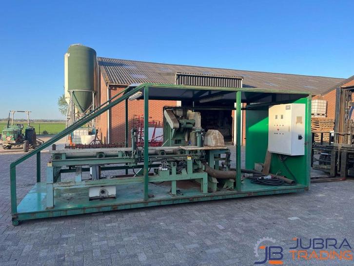 Mobiele Zaagtafel | Elektrisch 380V | Hydraulisch | Boomstam, Zakelijke goederen, Machines en Bouw | Tuin, Park en Bosbouw, Overige typen