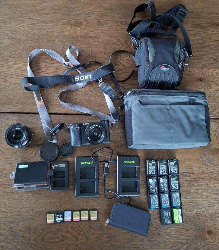 Sony a6400 met extra's inbegrepen, Audio, Tv en Foto, Fotocamera's Digitaal, Zo goed als nieuw, Sony, Ophalen