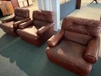 Moncalm leren fauteuil, Ophalen